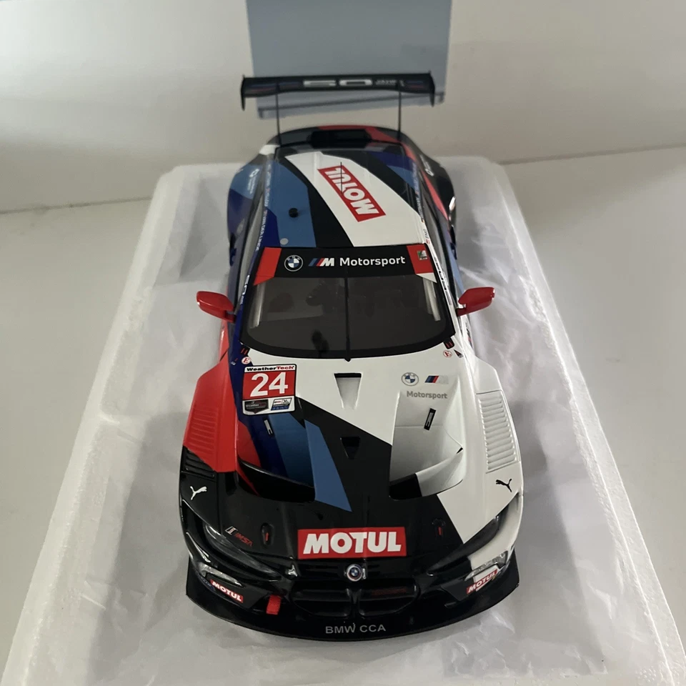 1/18 BMW M4 GT3   BMW Team RRL  Daytona 24 Hrs 2022 #24 Eng/Wittmann/Yelloly - Image 3 of 4