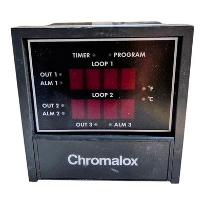 Chromalox 2040-00000 Dual Loop Digital Temperature Process Controller 2040 PID