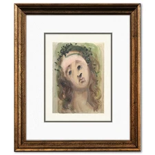 Salvador Dali- Original Color Woodcut on B.F.K. Rives Paper "Paradise 10"