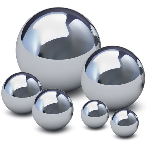 6 Pcs Mirror Polished Ball Miss Metal Garden Spheres Gazing Globe Balls Globes