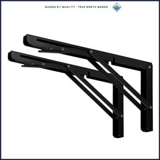 Perfect Father's Day Gift: Heavy Duty Folding Shelf Brackets