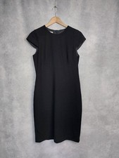 hobbs dress 10, Black Short Sleeved Midi, Work/business Dress. Smart, Used GC