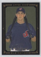 2008 Upper Deck Masterpieces Black Paper Framed Grady Sizemore #26 0ot5