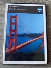HP 3PAR OS 3.1.2 MU1 MU2 MU3 P25 Software DVD Sealed No License