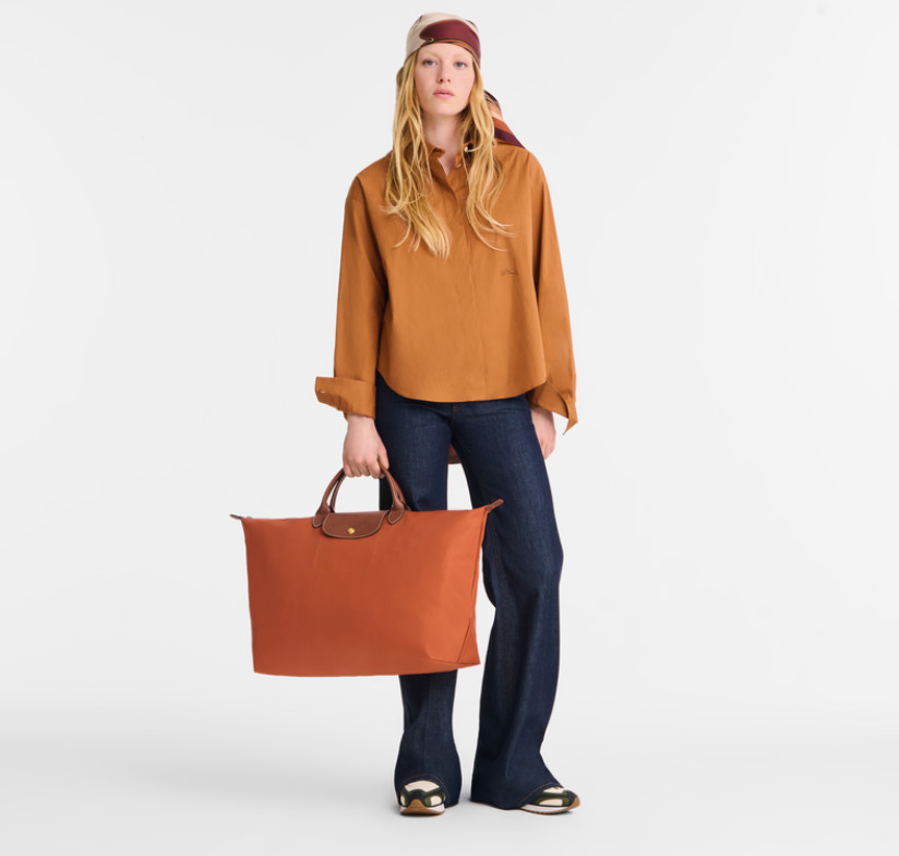 Longchamp - Le Pliage Original XXL Tote bag Orange NEW RRP 170€ TikTok