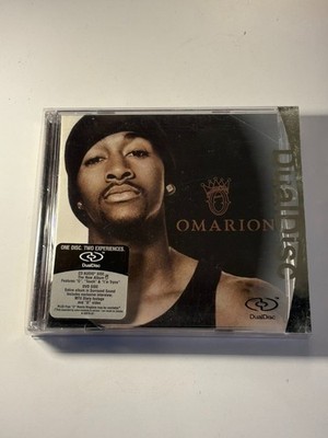 OMARION - O - Dual Disc CD & DVD Sides. Epic Records. Tested