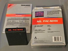 Ms. Pac-Man Atari 2600/7800/2600+/7800+ 1988 Complete CIB TESTED WORKS