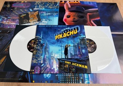 POKEMON DETECTIVE PIKACHU by Henry Jackman Soundtrack *2LP* LIMITED WHITE VINYL