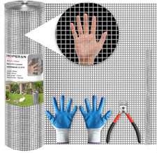 Hardware Cloth 1/2 Inch 48 x 50 ft - 19 Gauge Chicken Wire Fencing Mesh, Hot Dip