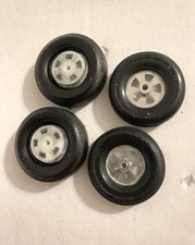 T's CHROME RIMS w TIRES PEGASUS 1:24 1:25 CAR MODEL ACCESSORY 1274
