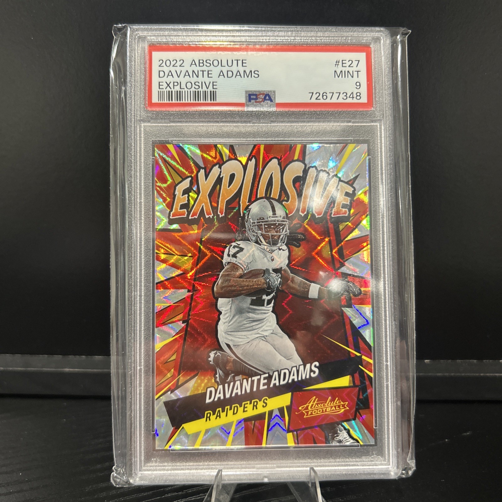 2022 Panini Absolute - Explosive Davante Adams #E27