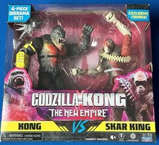 2024 Godzilla x Kong MonsterVerse Kong vs Skar King Figures Diorama EXCLUSIVE