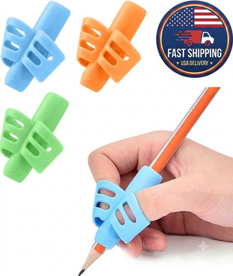 3PCS Pencil Grips for Kids Handwriting Training Finger Position Writing Aid
