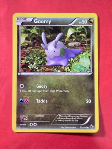 2014 Pokemon XY Flashfire #72 Goomy, C, NF/H, cd1