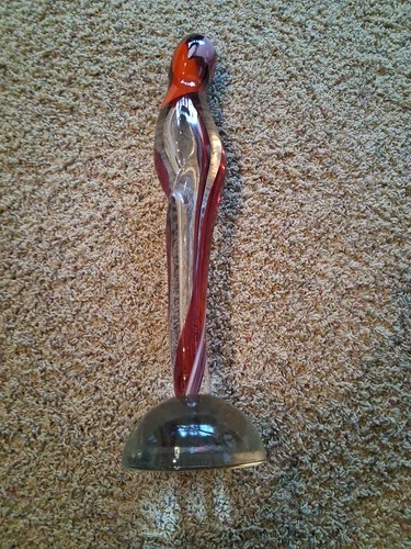 Vintage Murano Style Hand Blown Glass Art Fish Figurine Sculpture Beachcorp