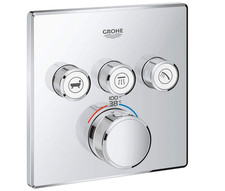 GROHE 29142000 Grohtherm Smart Thermostatic Trim, Chrome