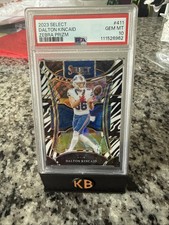 2023 Select Dalton Kincaid Rc Zebra Prizm Psa 10