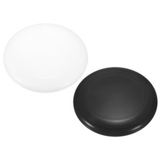Flugscheibe 10,8" 175 Gramm, 2Pcs Sport-Trainingsdisk, Wei&szlig; Schwarz