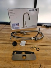 Kohler R33912-VS Guild Pull-down Kitchen Sink Faucet High Arc Stainless Steel