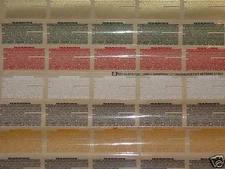 WARNING Football Helmet Decals - Quantity (6) FULL Size 3M 20MIL