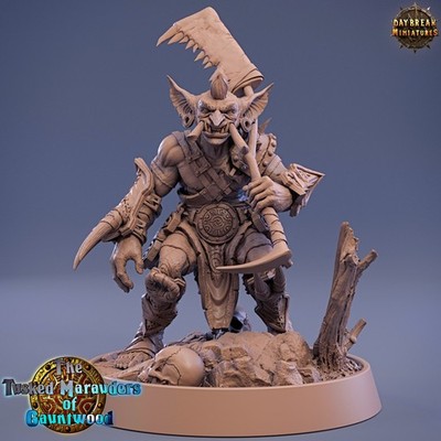 Tusked Marauders of Gauntwood   Goblins 28mm   Proxy f. WH D&D Einzelwahl