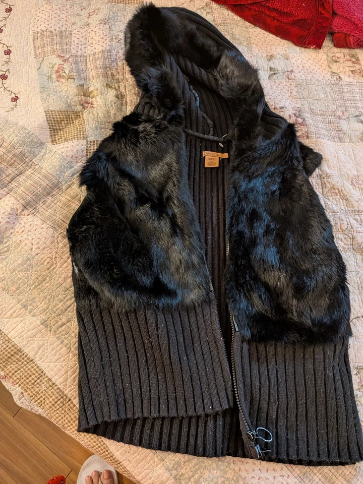 Жилет из меха кролика Arden B размер L - Изображение 3 из 4