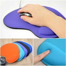 Mouse Pad with Wrist Rest Ergonomic Soft Foam Non-Slip for Office  Gaming