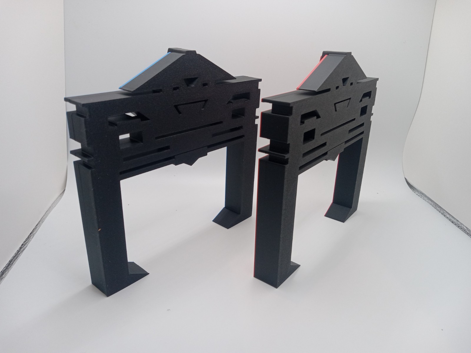 Retro Mini Recognizer 2 pack for Vintage Tron action figures and lightcycle toys