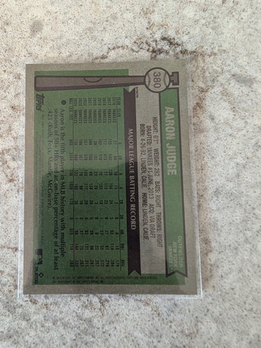 2025 Topps Heritage - Aaron Judge #380 rifrattore cromato - Foto 2 di 2