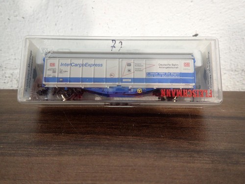 Fleischmann piccolo 8809 K DB Schiebewandwagen "InterCargoExpress" | Condition: Gebraucht