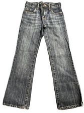 Children  s Place blue denim bootcut slim jeans size 8