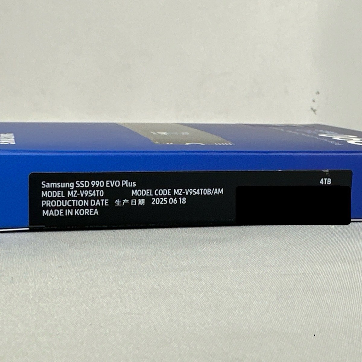 Samsung 990 EVO Plus 4TB SSD M.2 PCI Express NVMe MZ-V9S4T0B/AM