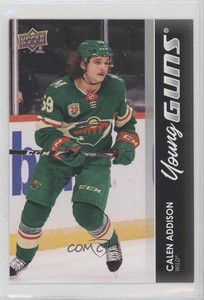 2021-22 Upper Deck Series 1 Young Guns Jumbo Calen Addison #227 Rookie RC