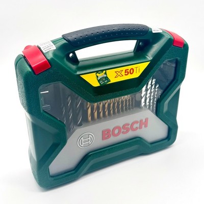 Bosch X-Line Titanium Metallbohrer Set 50 teilig + Koffer Neu OVP Händler