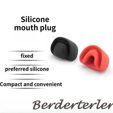 Silicone Mouth Plug BDSM Training Saliva Ball Open-Mouth Ball Gag Restraint Gag