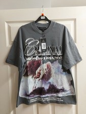 Bnwt Criminal Damage Pegasus Poster Oversized Boxy Tshirt Size Xs