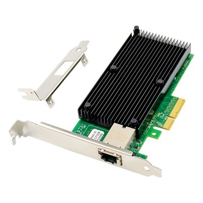 10GBASE-T Server NIC PCIe x4 Intel X550-T1 10GbE Network Lan Adapter Controller