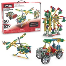 K'NEX - Power & Play Motorized Set ‚ 529 Pieces, STEM Building, Kid Construction