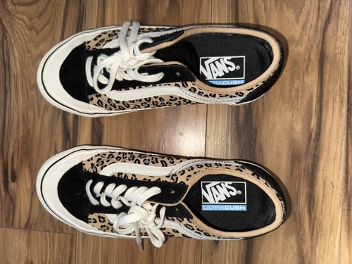 VANS MINI LEOPARD STYLE 36 DECON SF UltraCush Womens Size 7.5 Mens size 6 - Picture 5 of 16