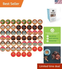 Delicious Chocolate Overload Coffee Pods Variety Pack - 52 Single Serve Pods