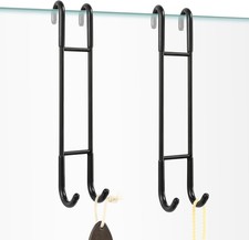 Shower Door Hooks, Towel Hooks Frameless Glass Door, 10", 2 Pack