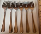 Oneida USA GALA / IMPULSE 6 Salad Forks Stainless Flatware — photo 6