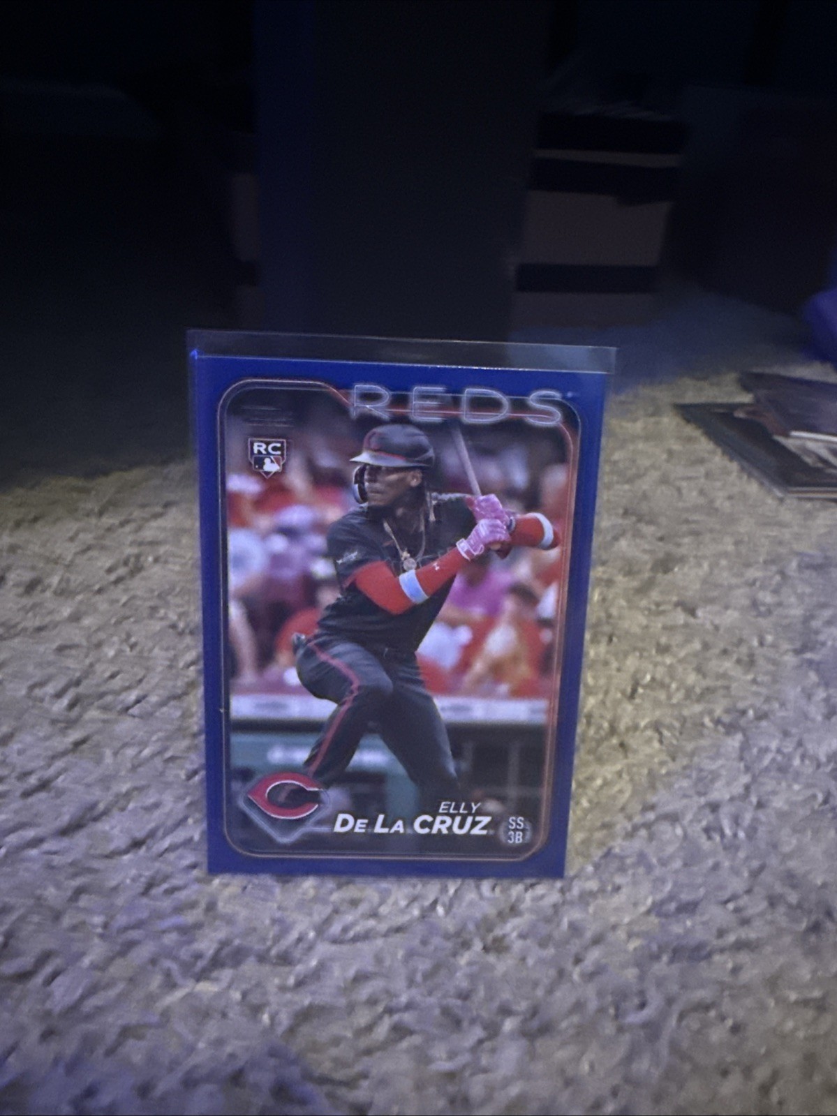 2024 Topps Series 1 - Elly De La Cruz #141 Royal Blue (RC)