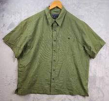 511 Tactical Series Simi Snap Shirt XXL Green Short Sleeve Gingham Plaid Conceal