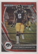 2021 Panini Prizm Draft Picks Ruby Wave Prizm Ihmir Smith-Marsette #128 0c6