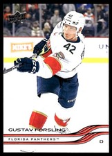 2025-26 Upper Deck #71 Gustav Forsling Florida Panthers Hockey Card