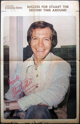 STUART GILLIES 1973 POSTER 67 X 43 CM . AMANDA . LOVE THY NEIGHBOUR