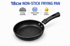 Non Stick Frying Pan Set Stone Coated Induction Skillet 16 18 20 22 26 28cm
