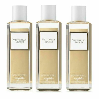 VICTORIA'S SECRET BOMBSHELL NIGHTS BODY MIST 8.4 OZ  (SET OF 3)