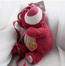 Disney Story Lotso Bear Strawberry Bear Backpack Bag Plush 40CM 2024 Hot